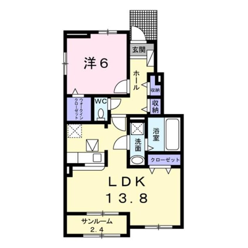 間取図 ミカヅキ（境女塚）