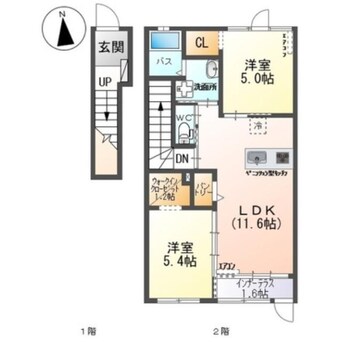 間取図 スワセントフィールド（上諏訪町）