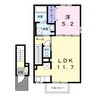 エスポワール（日乃出町） 1LDKの間取り