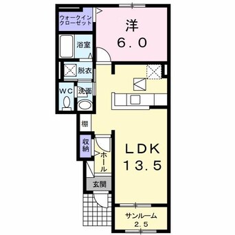 間取図 シャイニングⅠ（富塚町）