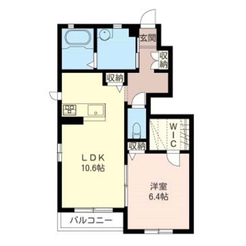 間取図 シャーメゾン・ルーチェＣ（今泉町）