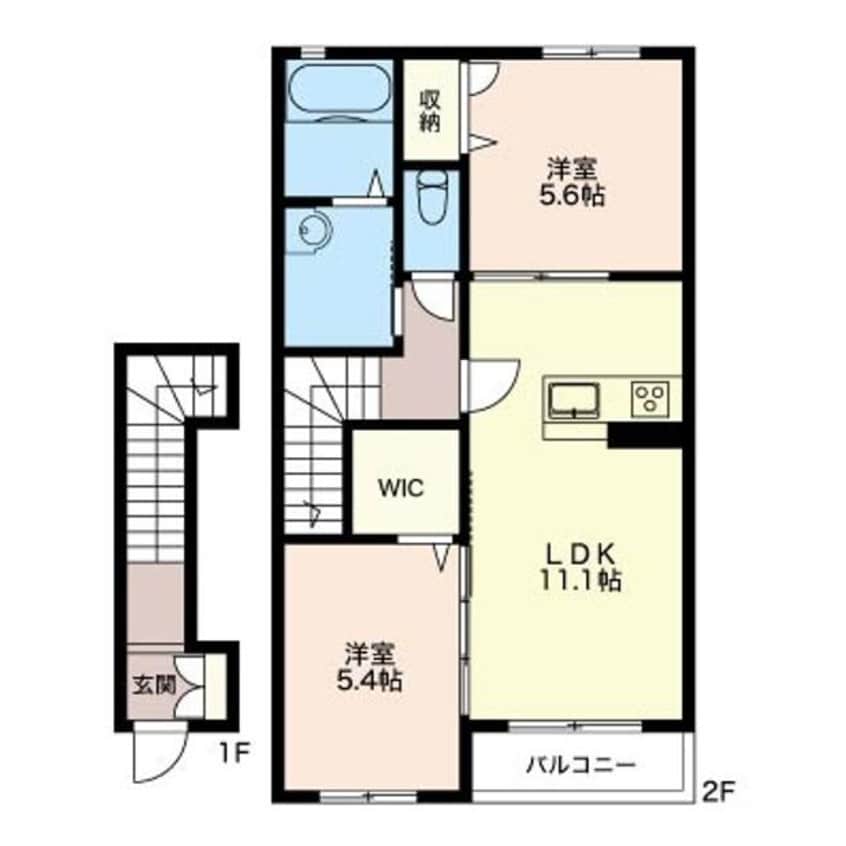 間取図 マーヴェラス（境東）