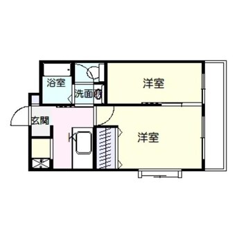 間取図 シルクマンション（連取町）