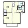 メゾンＥＳ　Ｂ（下触町） 2LDKの間取り