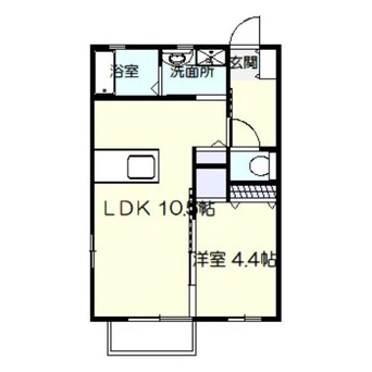 間取図 レ・ジュウィールアン（下植木町）