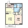 ｊｅｓｍａｉｓｏｎ（田中島町） 1LDKの間取り