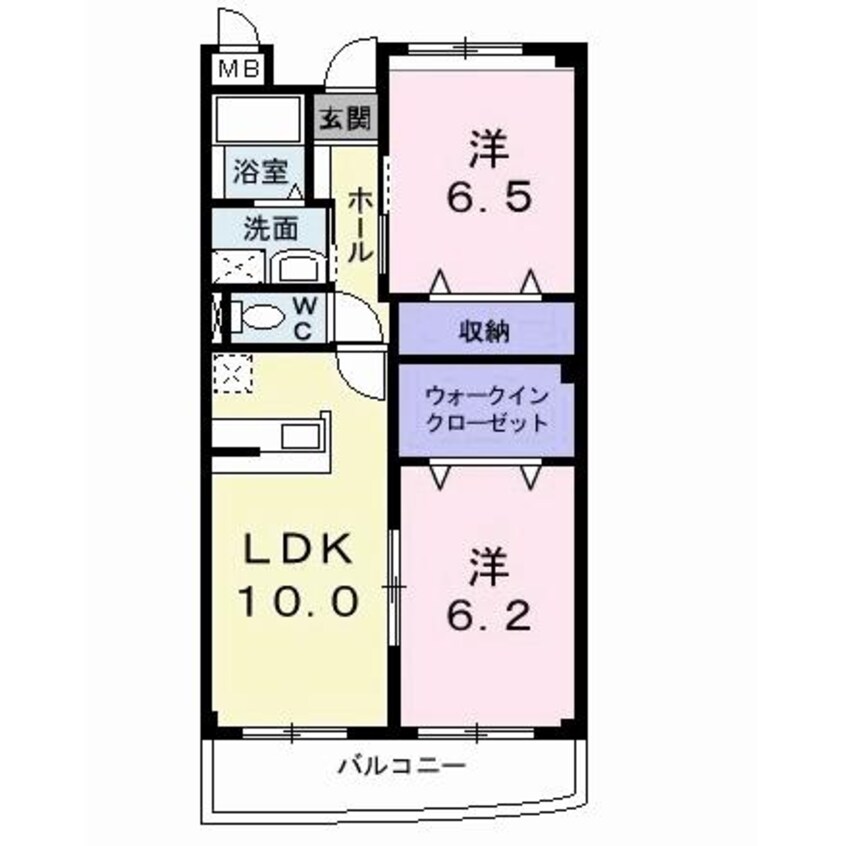 間取図 マルベリーホームズ（富塚町）