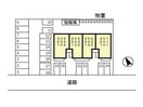 配置図 フローラＭⅡ（連取元町）