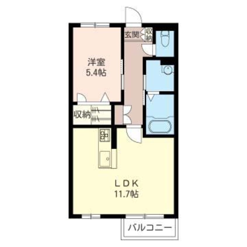 間取図 リバトーンPet’s（連取本町）