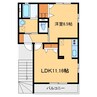 アイエーデル（宮子町） 1LDKの間取り