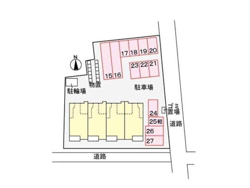 配置図 マーベラスⅢ（除ヶ町）