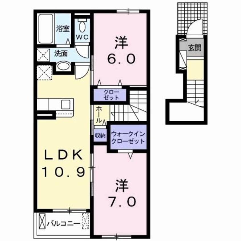 間取図 メゾン・ド・オズ（下植木町）