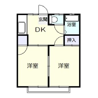 間取図 小林ハイツB