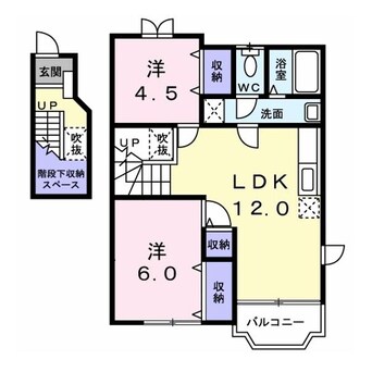 間取図 ペガサス（富塚町）