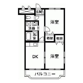 間取図 べルサージュ21（東小保方町）