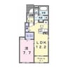 モンレーヴ（富塚町） 1LDKの間取り