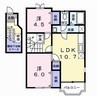 シュトローム・ティー（富塚町） 2LDKの間取り