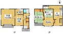 川入戸建の間取図