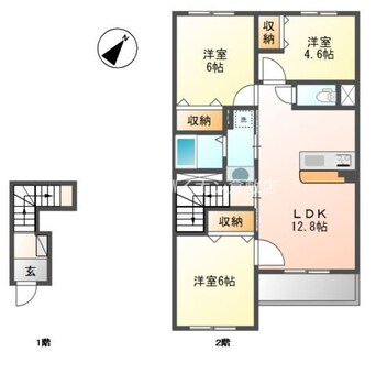 間取図 リアン　ジュナス