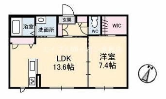 間取図 シャーメゾンタウン倉敷運動公園前　Ｃ棟