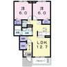 ヴィオラ 2LDKの間取り