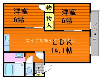 間取図 SCHOLA白楽町　B棟