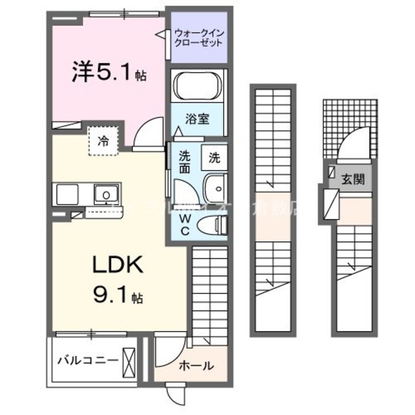 間取図 ニューファインシティ