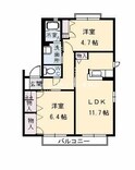 アネシス　A棟の間取図