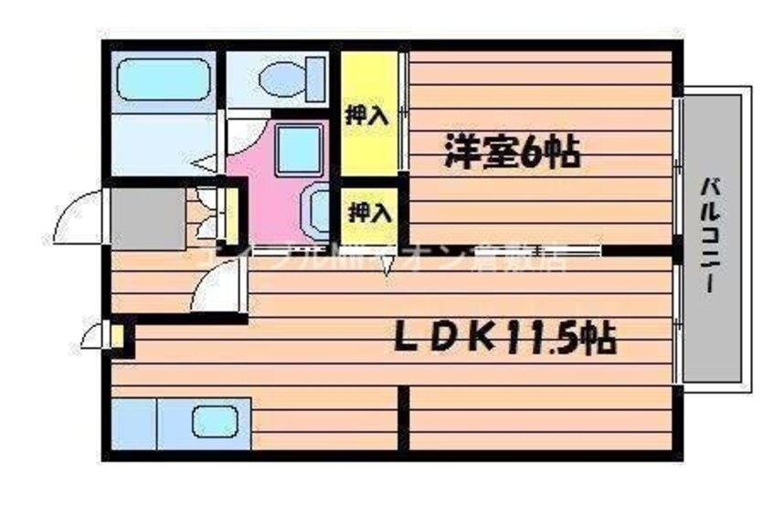 間取図 サンライフチェリオ