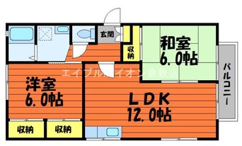 間取図 楠小路　C棟