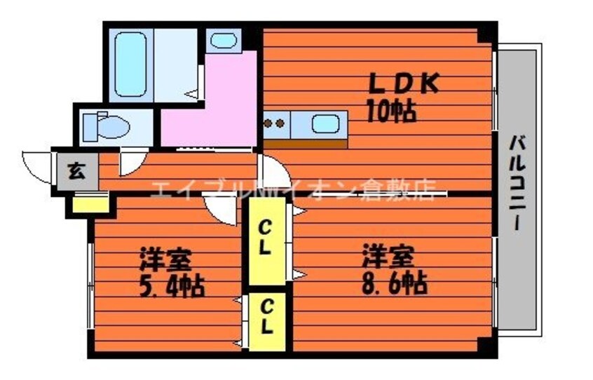 間取図 トムキャット103