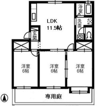 間取図 ベアフルートC