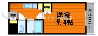 間取図 倉敷ライフ・キャンパス　B棟