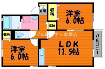 間取図 プレイス吉備路