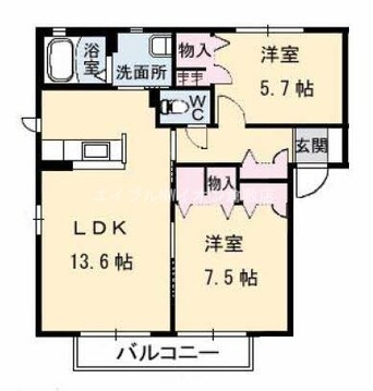 間取図 グランメゾンTA