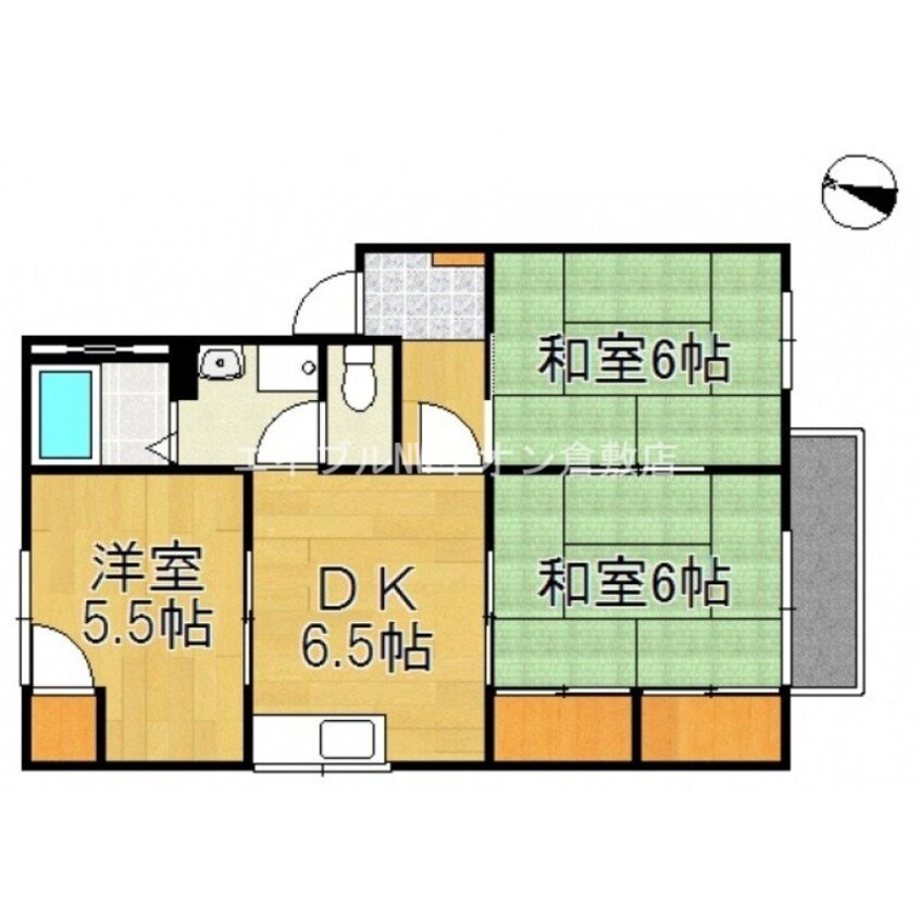 間取図 SCHOLA白楽町　Ｃ棟