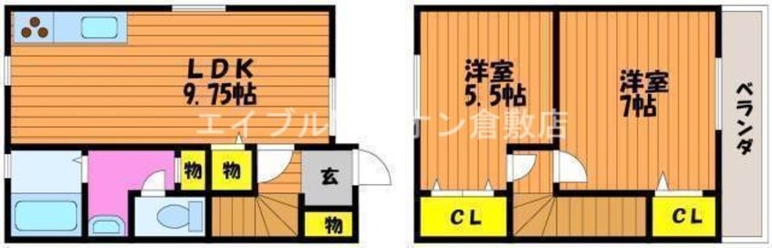 間取図 メゾンエスタ