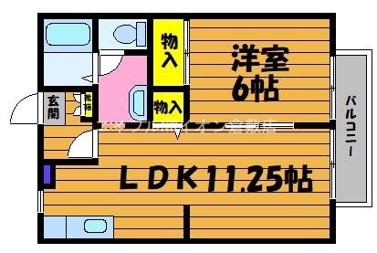 間取り図 ＤＮパレス　A