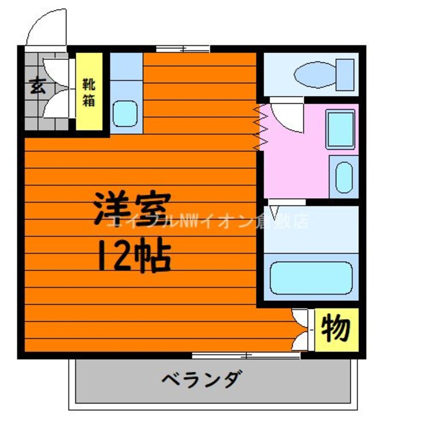 間取図 ハミング・バード