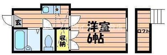 間取図 クラシキ日ノ出ヴィラ