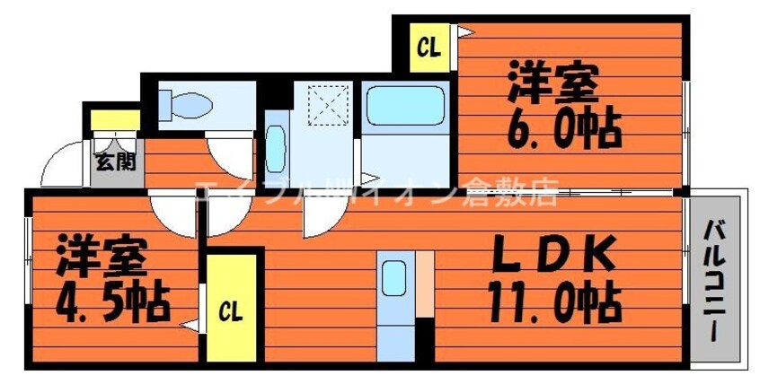 間取図 ガーデンシティ