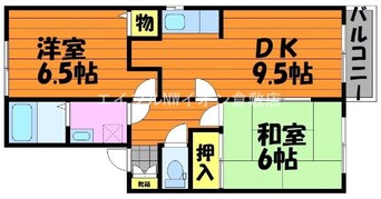 間取図 グランメールA