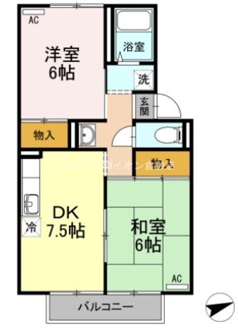 間取図 ウェルカムハイツ