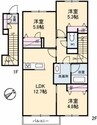 ドルモベーネ（ＢＥＬＳ認証・ＺＥＨ） 3LDKの間取り