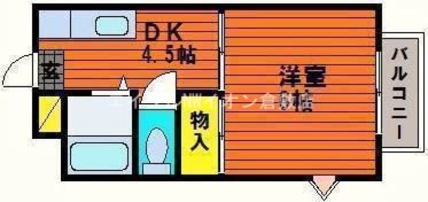 間取図 CASA茶屋町