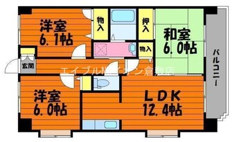 間取図 サンルーフパークマンション