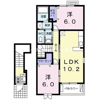 間取図 サニーコート　Ⅱ