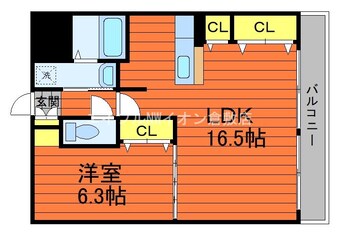 間取図 FORTUNA老松