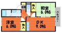 ドミールSの間取図