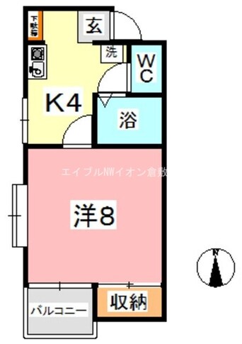 間取図 DwellフォルテA